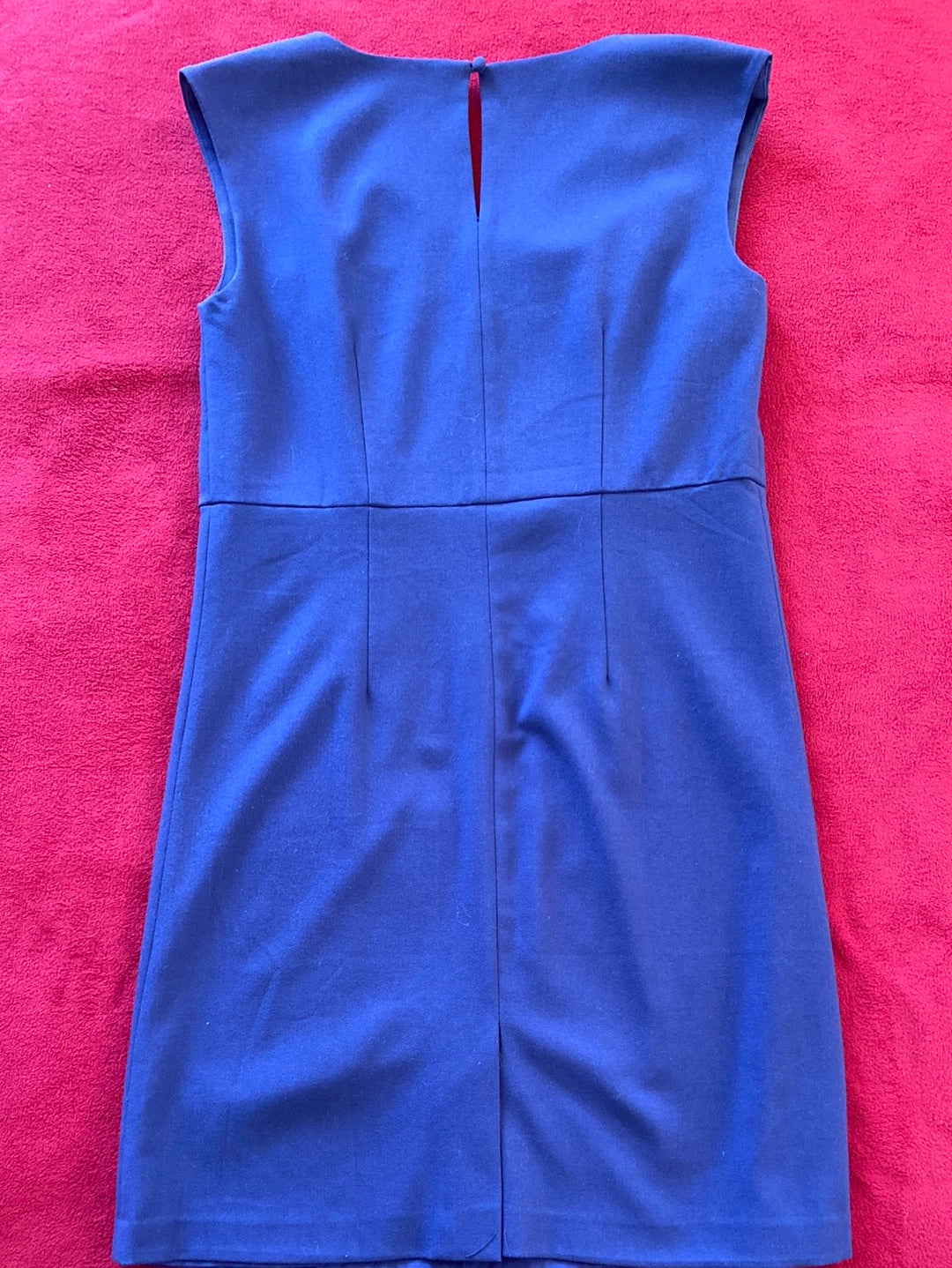NAVY SHIFT Garnet Hill Dress Size 4