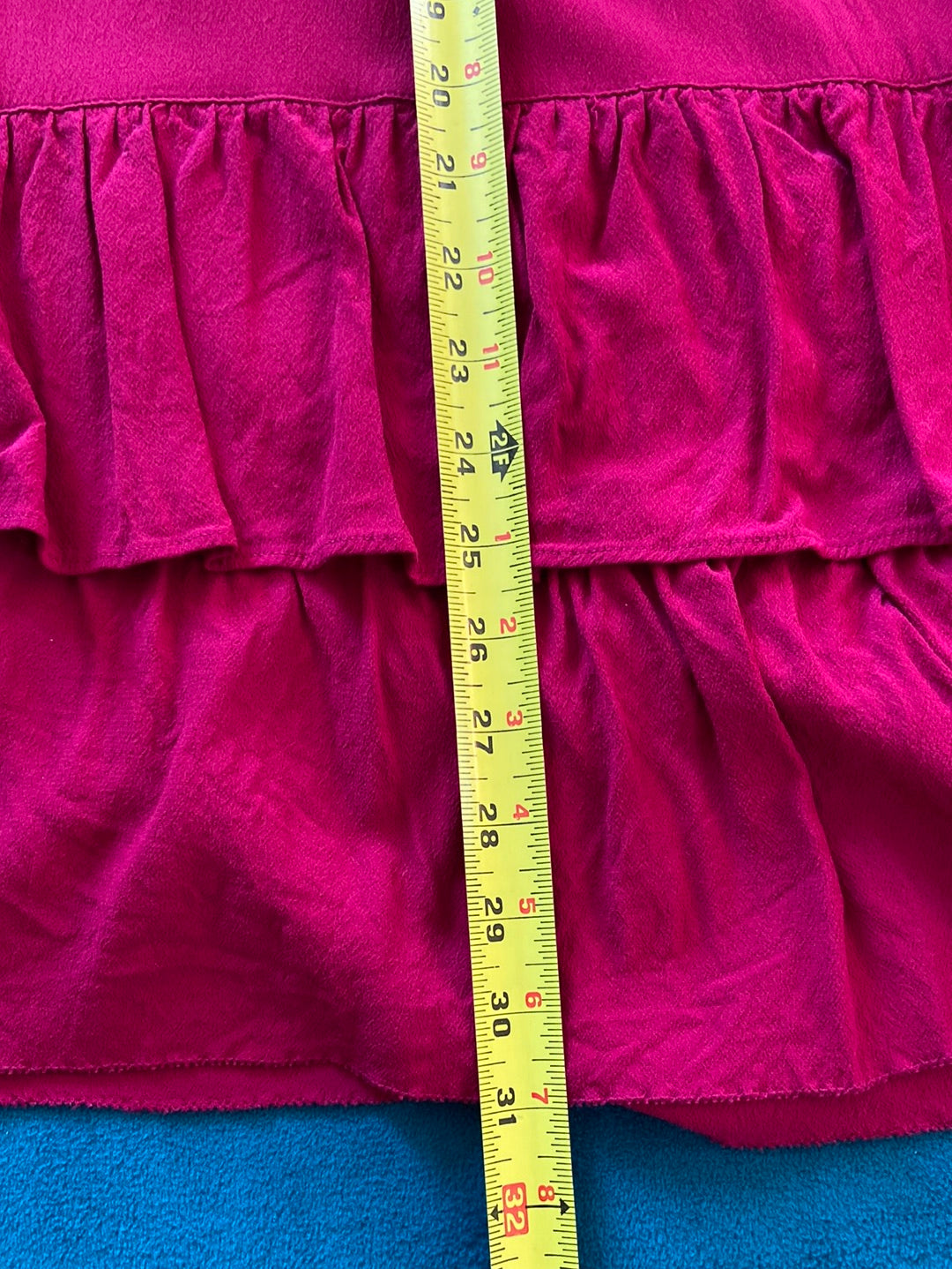 PINK PERFECTION Gap Hot Pink Dress Size XSP