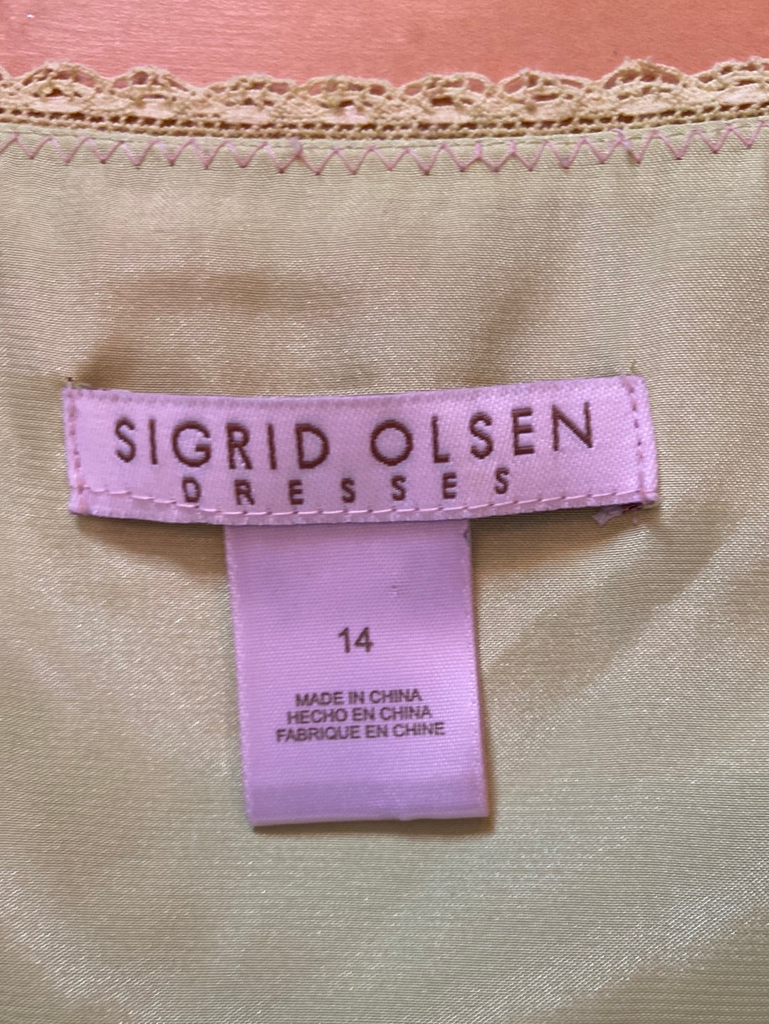 SUMMER FLORAL Sigrid Olsen Size 14