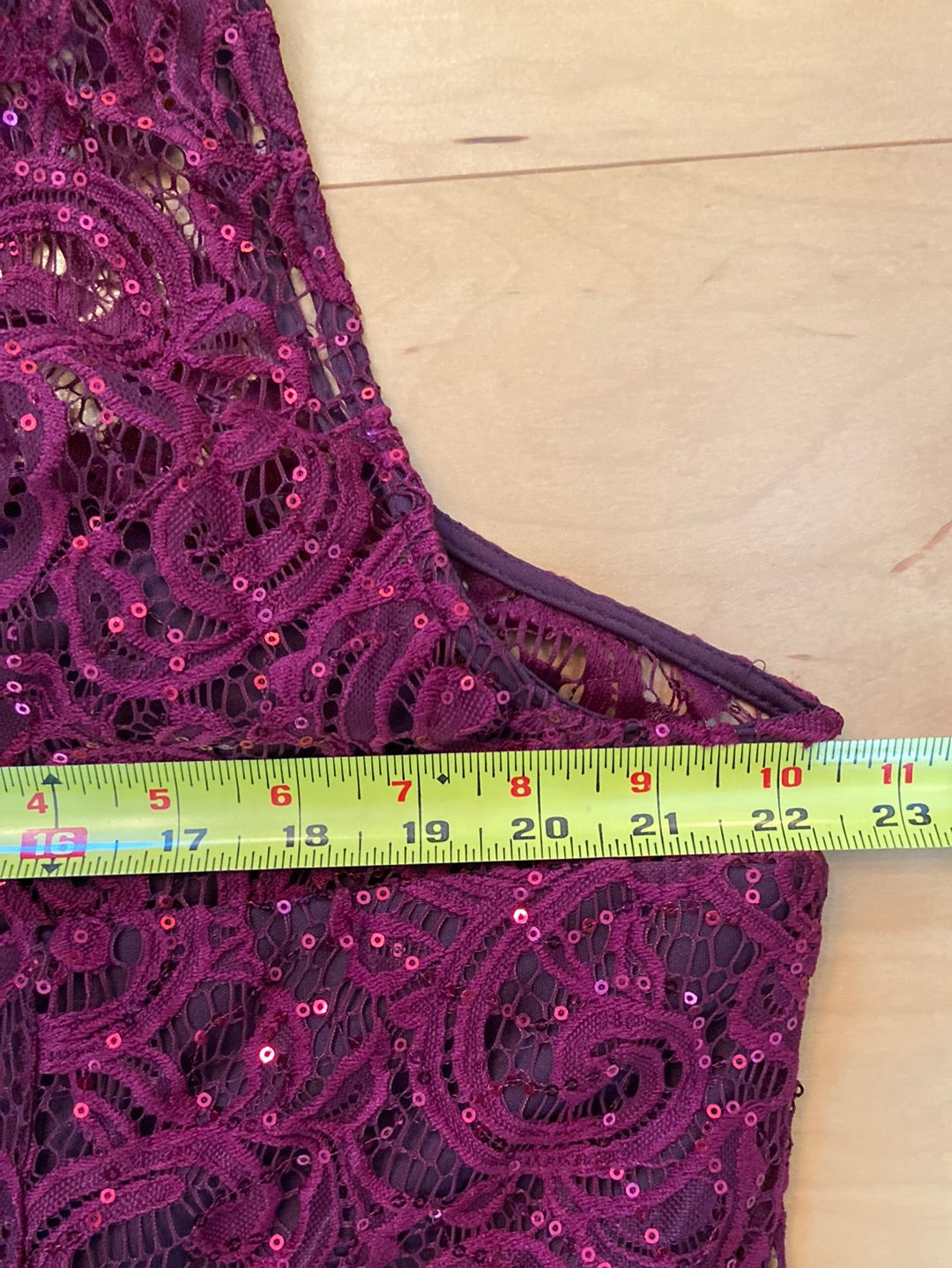 MAROON LACE Ignite Evening Size 20W