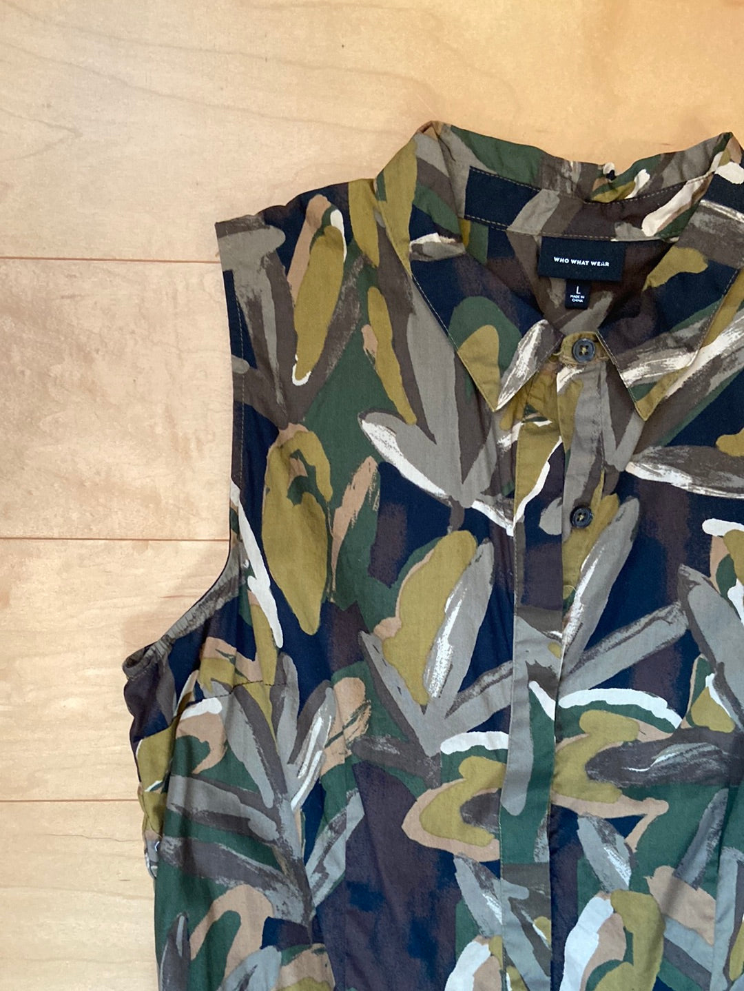 OLIVE GREEN Who What Wear Size L
